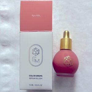 EM Cosmetics Color Drops Serum Blush in Rose Milk